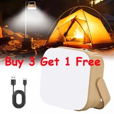 LED Camping Lantern USB Rechargeable Camping Tent Light Lamp Flashlight Portable
