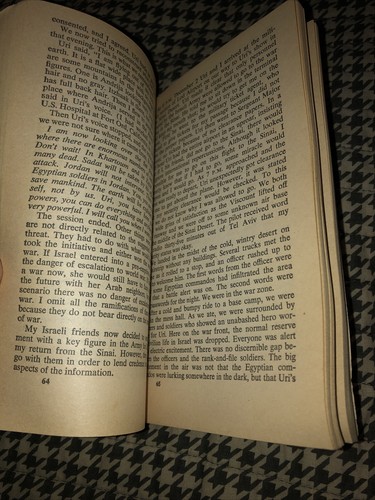Uri A Journal of the Mystery of Uri Geller by Andrija Puharich 1975 Paperback - Picture 7 of 7