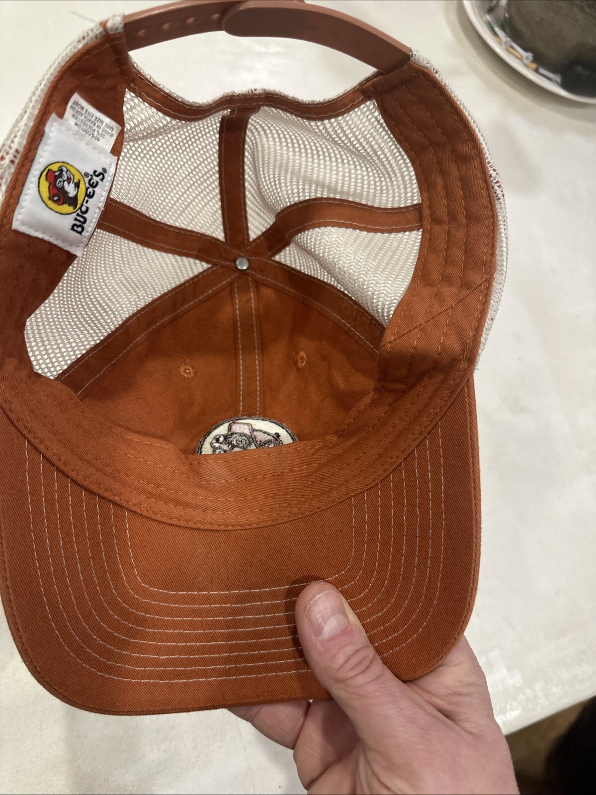 Buc-ees Hat Cap Burnt Orange Patch Embroidered Lo… - image 6