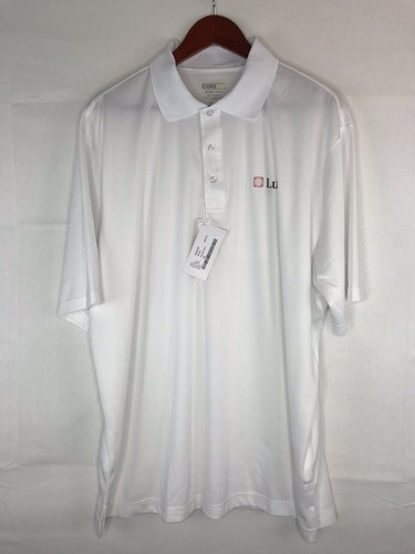 Polo Core 365 Hombre Blanco Talla XL 100% Poliéster - Imagen 7 de 7