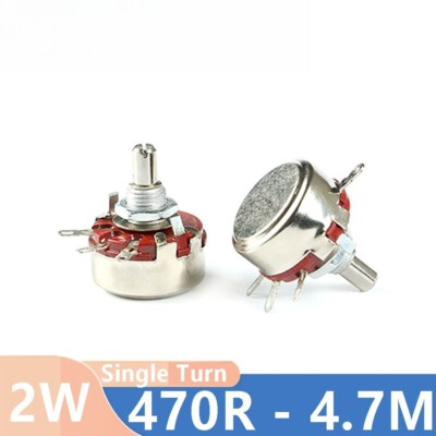 WTH118 1A 2W Carbon-Folie Linear Potentiometer 470R - 4.7M Single Turn