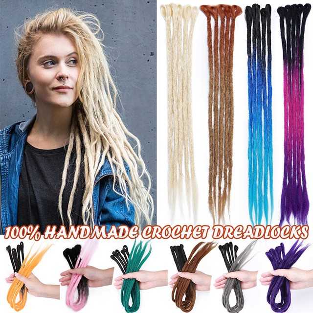 UK Dreadlocks Hair Extensions Single Ended Twist Crochet Braids Faux Locs Dreads UK Dreadlocks Hair Extensions Single Ended Twist Crochet Braids Faux Locs Dreads