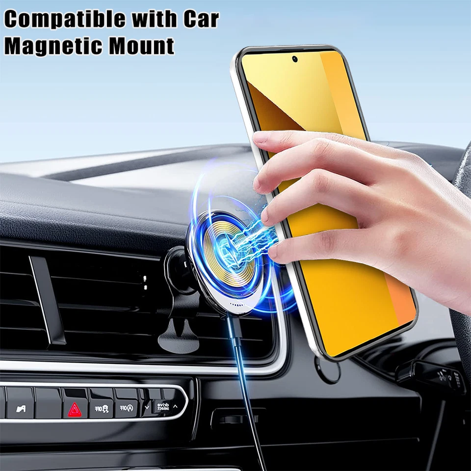 For Xiaomi Redmi 13C 12 10A Note 13 Pro Plus A3 Magnetic Kickstand Phone Case - Image 4 of 4