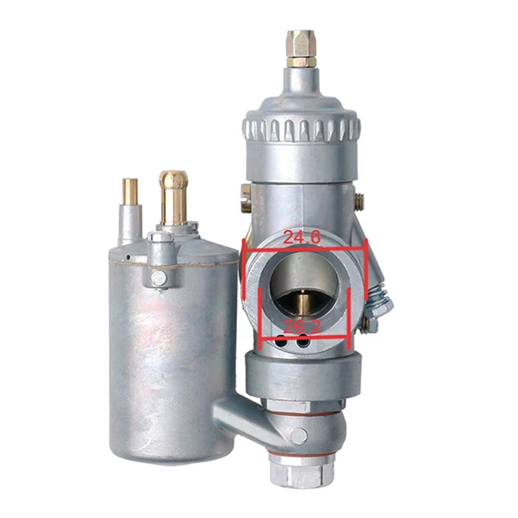 New Carburetor Carby for JAWA MZ175 WSK125 XF175 250cc Carb Bikes Modify Silver - Image 3 of 4