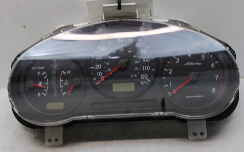 2006 SUBARU IMPREZA INSTRUMENT GAUGE CLUSTER SPEEDOMETER A/T OEM P/N 85002FE110 - Image 3 of 4