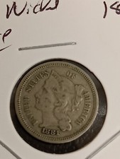 1881 Nickel 3 Cent Piece