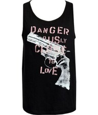 Dangerously Close to Love Punk Tank Top – Seditionaries Style Men's Vest