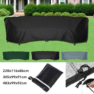 Waterproof Garden Patio Furniture Cover Curved Sectional Sofa Protector Outdoor Ebay