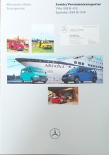 Mercedes-Benz Kombi / Personentransporter 08/96 Prospekt Brochure Catalogue