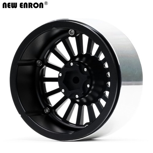 Cerchio ruota mozzo in alluminio 2,6" Beadlock 12 mm per RC 1/10 assiale RB10 Ryft KM YIKONG - Foto 42 di 144