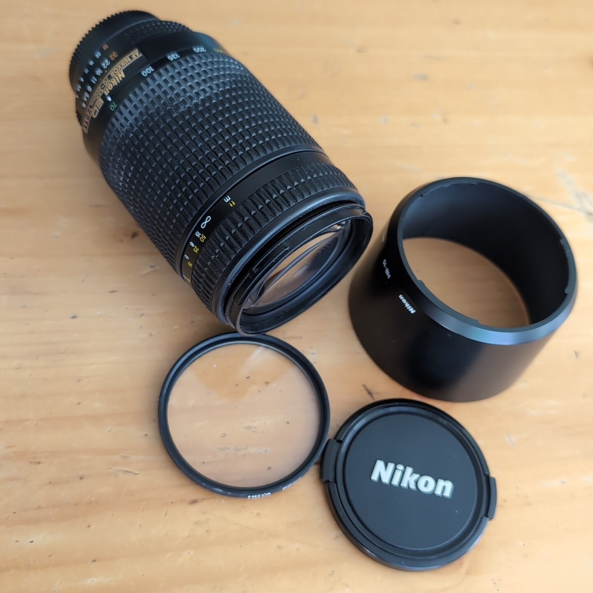 Nikon Nikkor 70-300mm 1:4-5.6 D AF ED Lens Paired With HOYA 62mm 