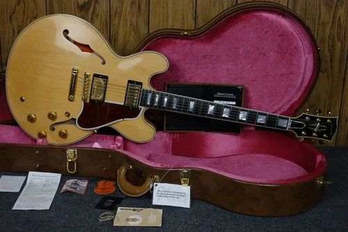 Gibson Custom Shop 1959 '59 59 ES-355 Stopbar Reissue VOS Vintage Natural