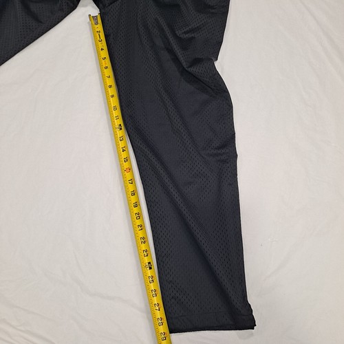 Nike Vintage Zip up Jacket Pants Big Logo Youth Size Large 12-14 Black Mesh 90s - Picture 23 of 24