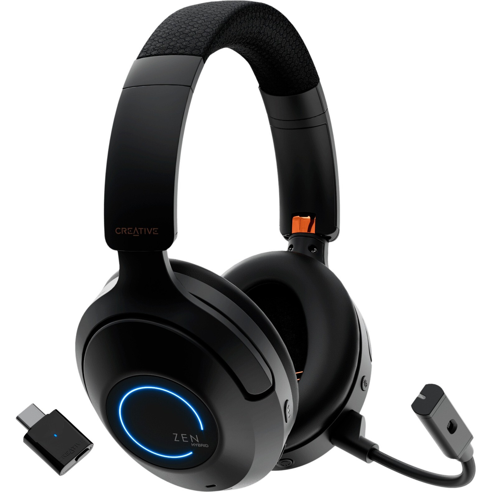 Thumbnail - Creative Gaming Kopfhörer Gaming-headset Bluetooth 5.3 Usb-c Schwarz