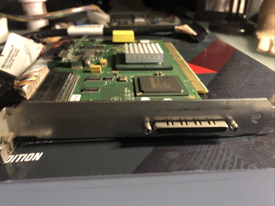 4LX 64BIT 66MHZ PCI ULTRA160 SCSI CONTROLLER CARD P/N 06P5741 - Image 2 of 3