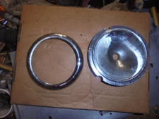 OLD CAR Parts Light Bucket w/ Bezel 20's 30's 40's Vintage