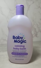 Baby Magic Tear-Free Lavender Chamomile Calming Baby Bath 16.5 Oz READ DESCRIP
