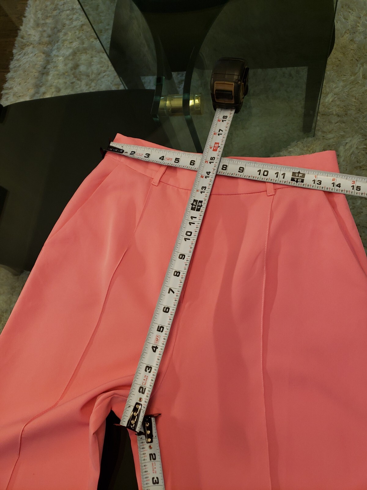 Oh Polly Women's Pink Solid Polyester Pull On Bel… - image 10