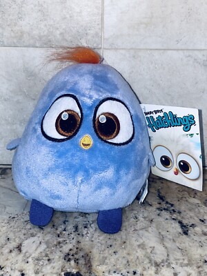 PURPLE ANGRY BIRD MOVIE STUFFED PLUSH BABY HATCHLING ROVIO TOY FACTORY GAME DOLL
