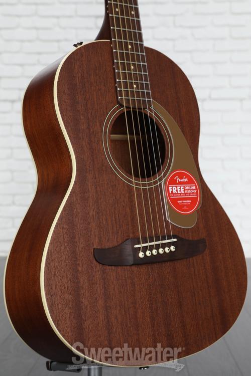 Fender Sonoran Mini Acoustic Guitar - All Mahogany | eBay