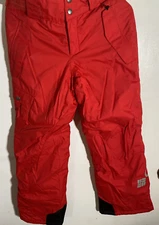 Columbia Bugaboo Snowboard Ski Pants Red Youth Large 14/16 Omni-Tech Winter Sled