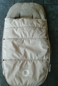 bugaboo footmuff sand
