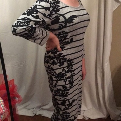 form fitting sweater dress