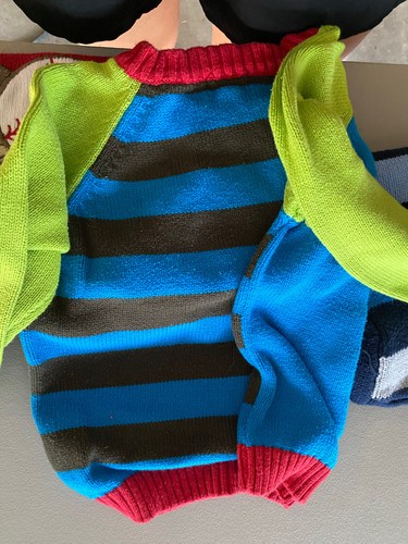 Lot Boys Sweaters 3T Gymboree Childrens Place Stripe Baseball - Picture 5 of 7