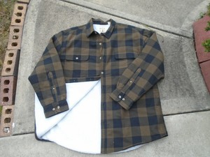 redhead lined shirt jacket