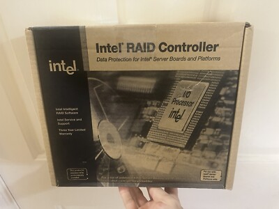 Intel BOXSRCU31A SCSI RAID 64 BIT PCI 64MB U160 1CH Controller New Retail Box