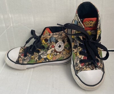 Converse Chuck Taylor WB Looney Tunes High Tops Sneakers Shoes Infant Toddler 8