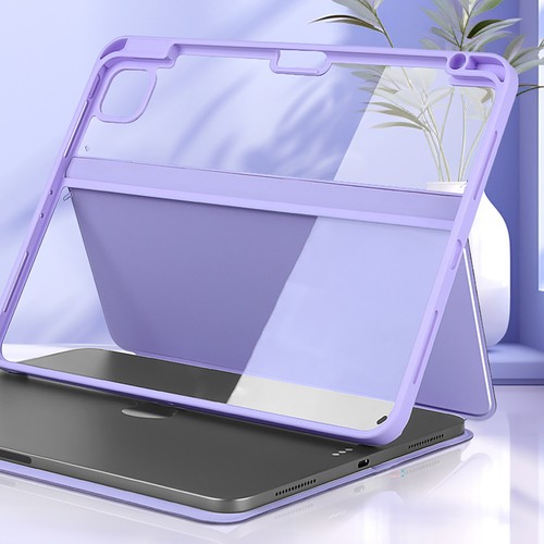 Étui de protection pour tablette étui de protection transparent adapté pour tablette iPad - Photo 1 sur 11