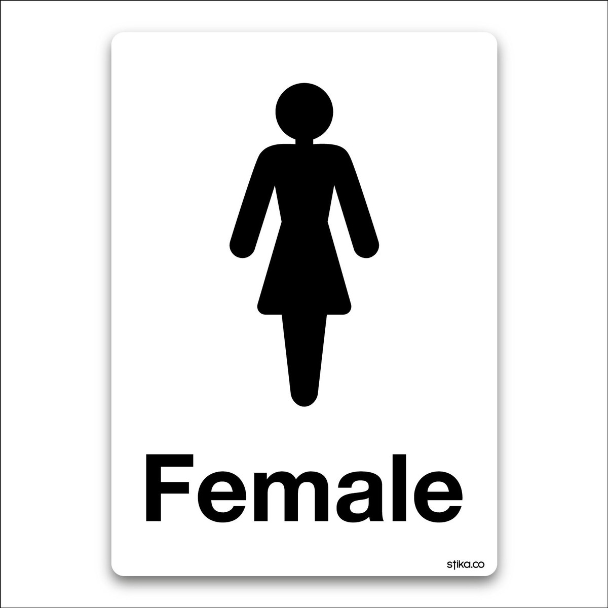 Washroom Sign