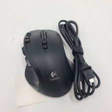 Logitech G700 Wireless Gaming Mouse Tested Works with Dongle Cable Used