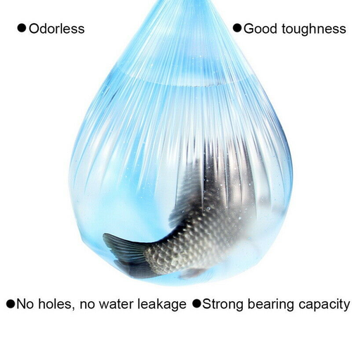 100pcs Small Trash Bags Strong Thin Disposable Garbage Bag Wastebasket Liner Bag - Picture 11 of 11