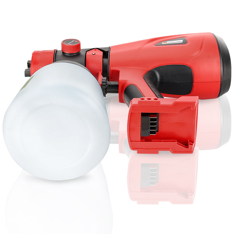 800ML Electric Spray Gun for Milwaukee 18V Liion Battery Cordless