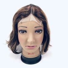 Glueless 4/27 Highlight Bob Human Hair Wigs Brazilian Straight Lace Front 4 1 T