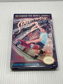 Skate or Die 2 Nintendo Nes - 100% CIB With Manual & All Inserts! Very Nice!
