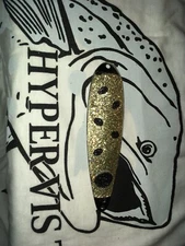 High Percentage Salmon Trolling Spoon With Hyper Vis Tape Not Paint 4 3/4”