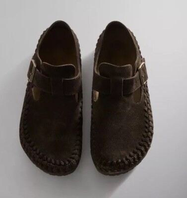 Kith x Birkenstock London Braided Mocha Color Size 38 | eBay