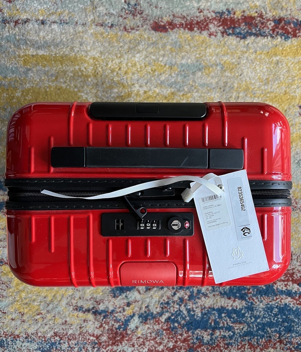 リモワRIMOWA ESSENTIAL LITE MINIレッド19L リモワ RIMOWA 823.42.65.4 キャリーバッグ エッセンシャル ライト