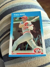 TRACY JONES 1987 FLEER UPDATE GLOSSY #U-55 FREE SHIPPING