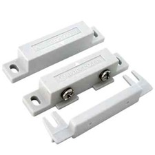 Seco-Larm SM-300Q/W Screw-Terminal Surface-Mount N.O. Magnetic Contact White,
