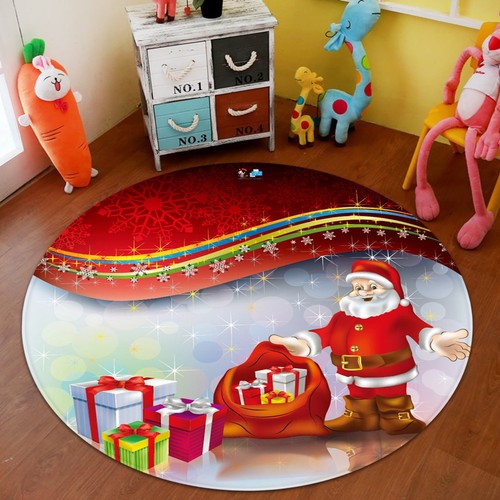 3D Weihnachten Xmas 637 Rutschfest Teppich Matte Raum Runden Elegant Teppich DE - Picture 2 of 4