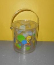 Unique Warner Brothers Studio Store Loony Tunes Tweety Bird Ice Bucket w/ Lid