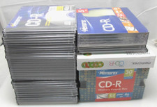 Mixed Lot of 69 Memorex CD-R Recordable Jewel Cases Audio CD s