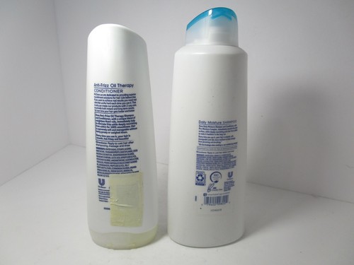 Dove Daily Moisture Shampoo 20.4 oz & Anti-Frizz Oil Therapy Conditioner, 12 oz - Picture 2 of 2