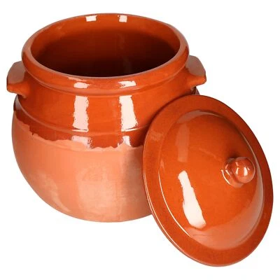 MamboCat Tontopf + Deckel 4,5L Eintopf Kochtopf Universaltopf Geschirr - Bild 1 von 4