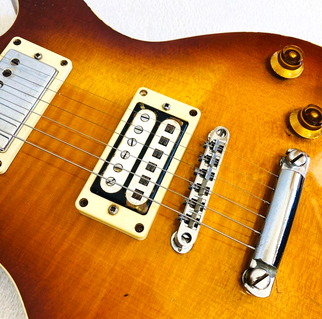 Greco EG Les Paul Custom Type Sunburst 1970s Used Electirc