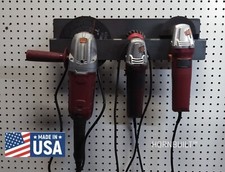 Hornbuilt Angle Grinder Holder - Storage Rack...